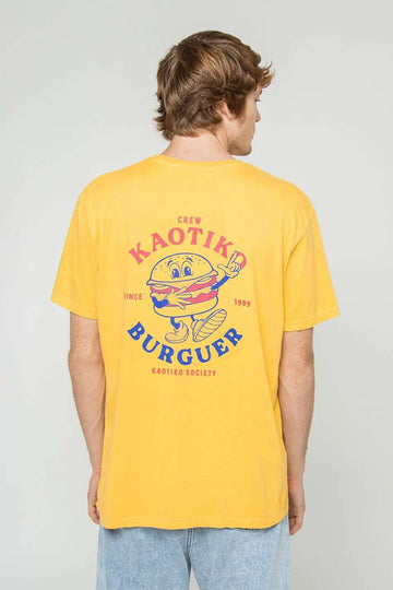 Camiseta Kaotiko WASHED BURGER