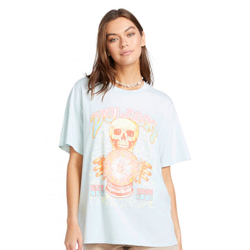 Camiseta calavera mujer Volcom STONES THROW TEE - NUM wear