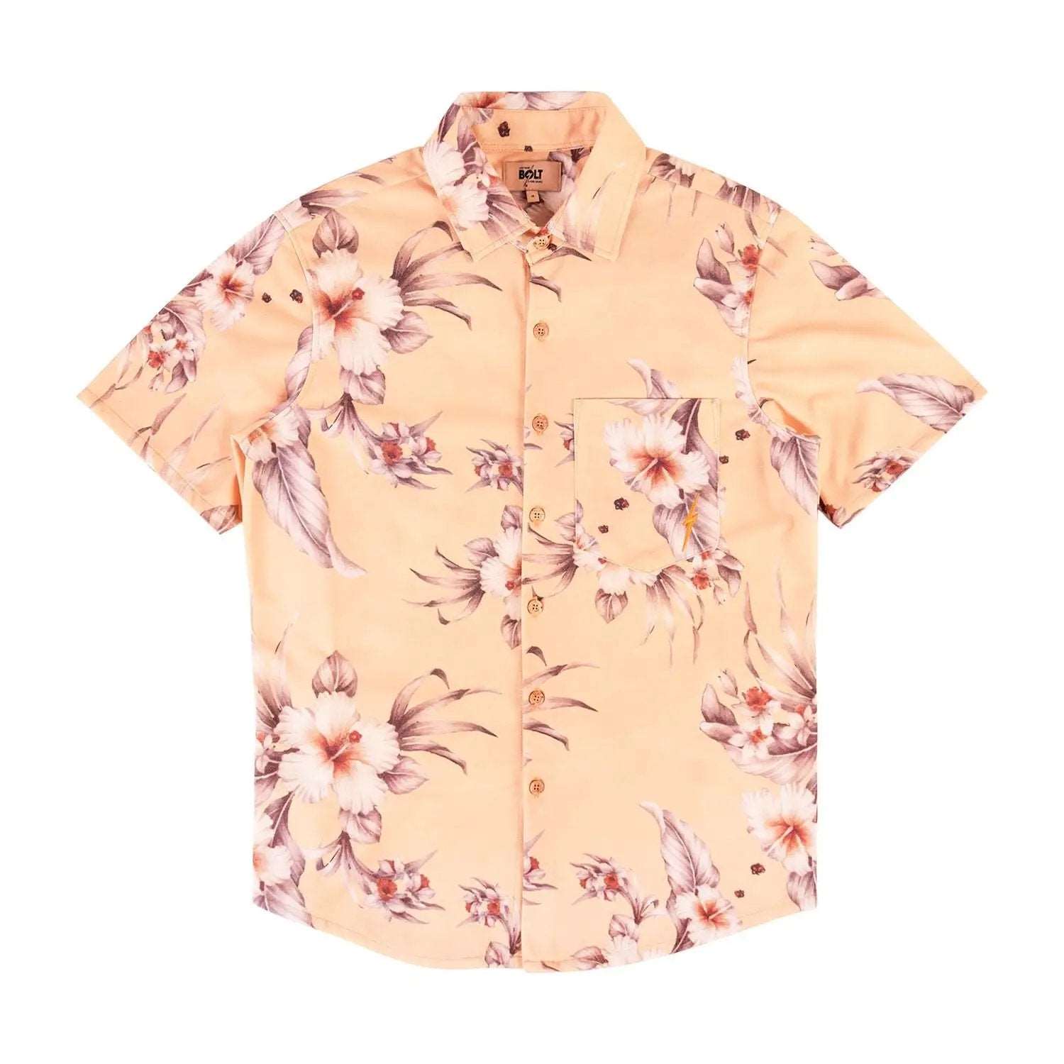 Camisa estampada  hombre  LIGHTNING BOLT Botanic Piquet - NUM wear