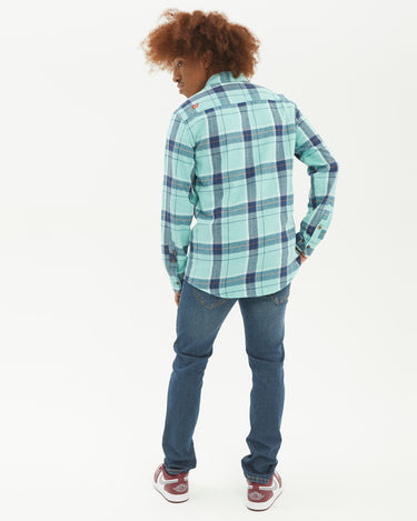 Camisa hombre de cuadros de manga larga SILMAR Hydroponic - NUM wear