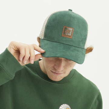 gorra logo Hydroponic verde
