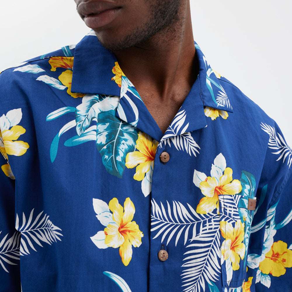 Camisa de hombre de manga corta Hawai de Hydroponic - NUM wear