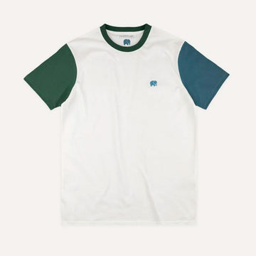 Camiseta Trendsplant  Organic Color Block T-Shirt