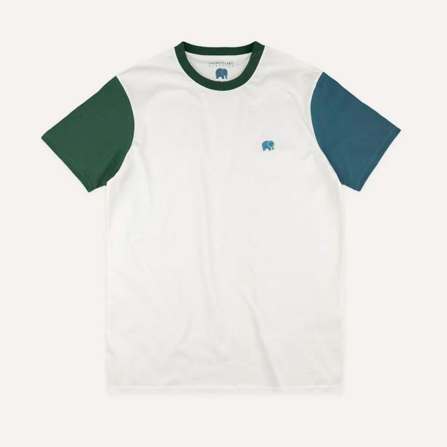 Camiseta Trendsplant  Organic Color Block T-Shirt - NUM wear