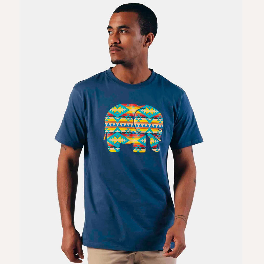 Camiseta elefante Trensplant de hombre Navajo Organic - NUM wear