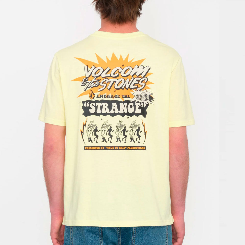 Camiseta de calaveras para hombre Volcom STRANGE RELICS BSC SST - NUM wear
