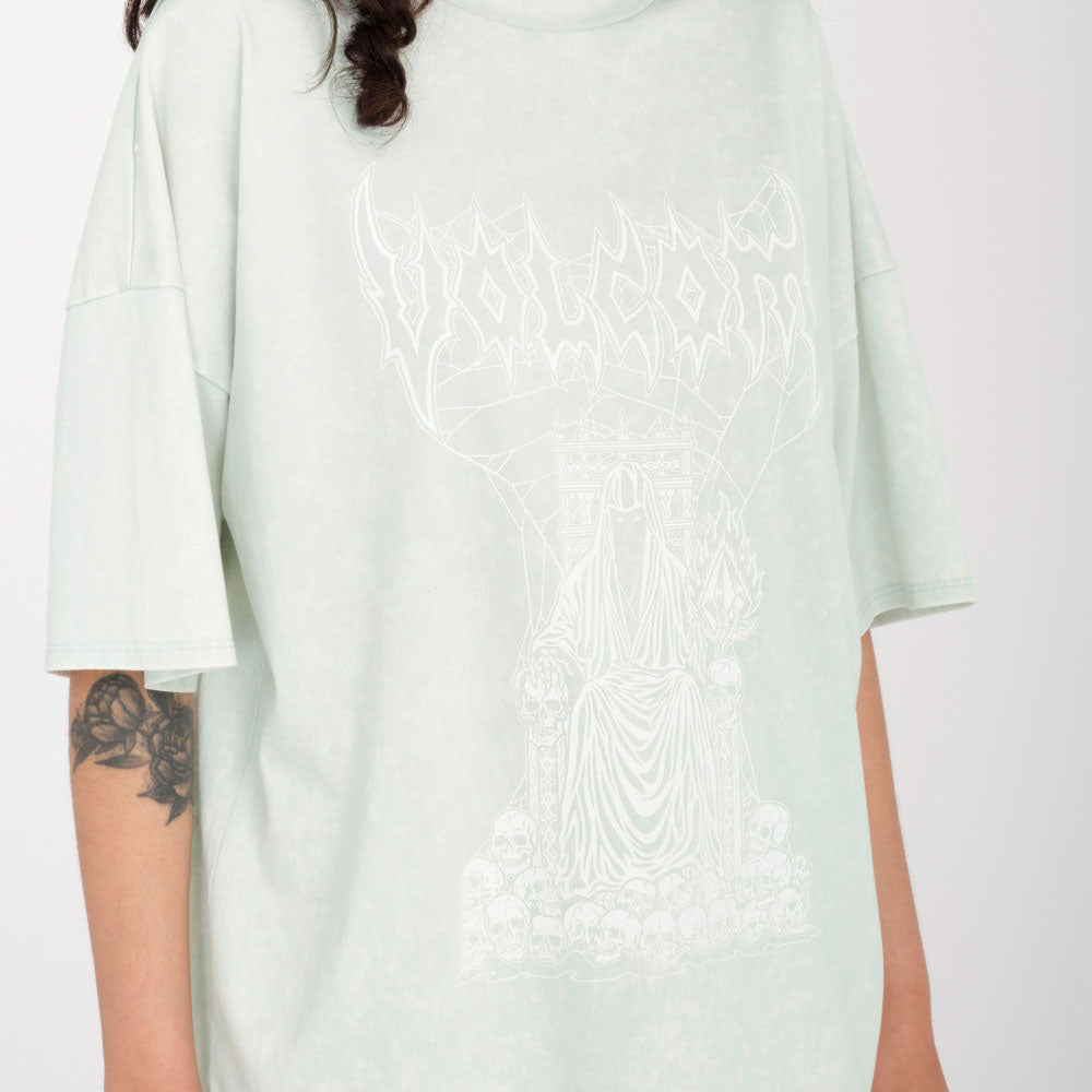 Camiseta de mujer con calaveras Volcom VOLTRIP TEE - NUM wear