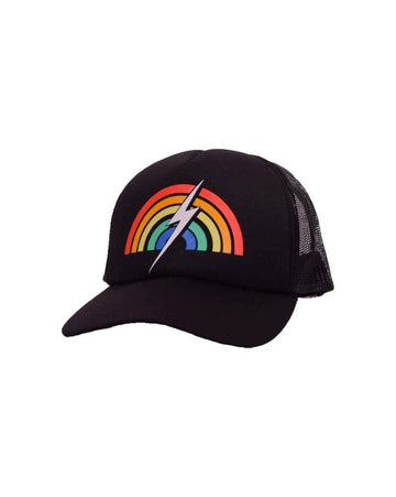 Gorra LIGHTNING BOLT rainbow trucker cap