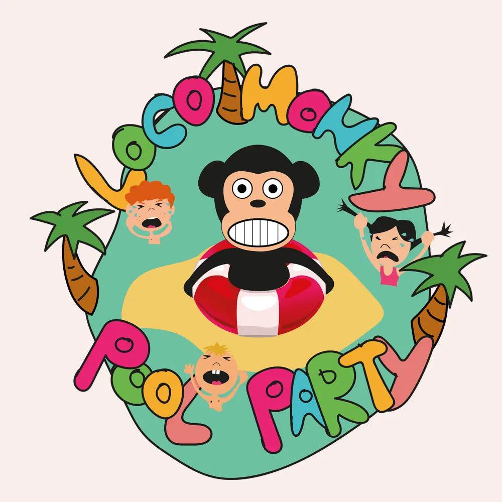 Sudadera con capucha unisex Loco Monky Pool party - NUM wear