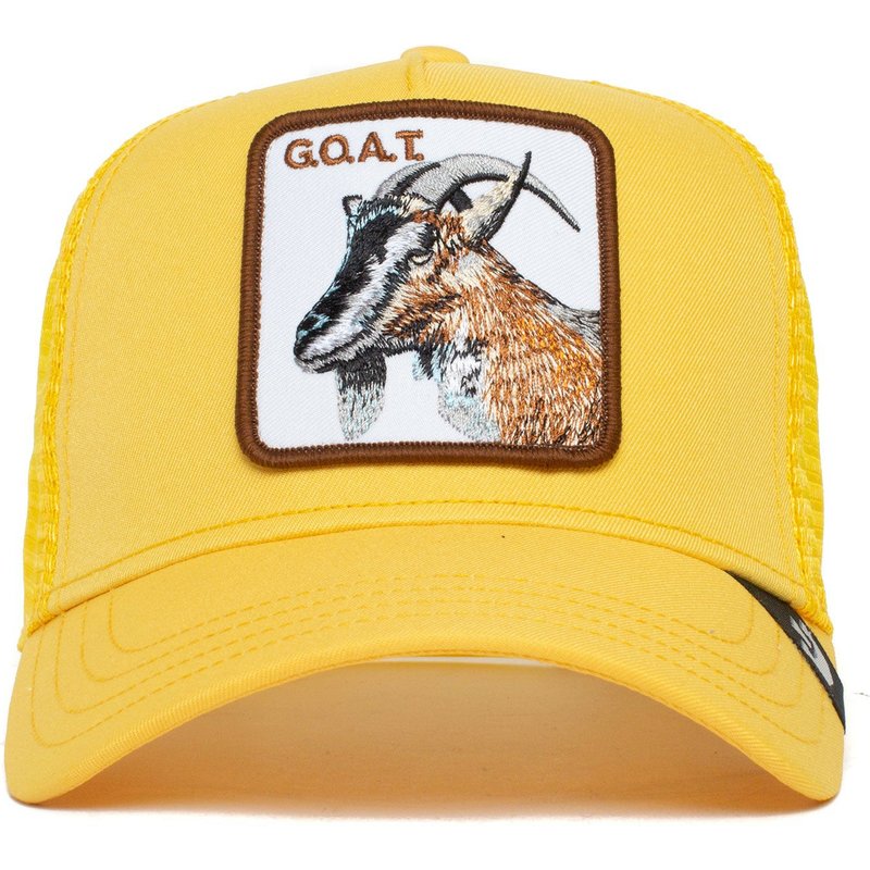 gorra-goat-cabra-goorin-amarilla-frente